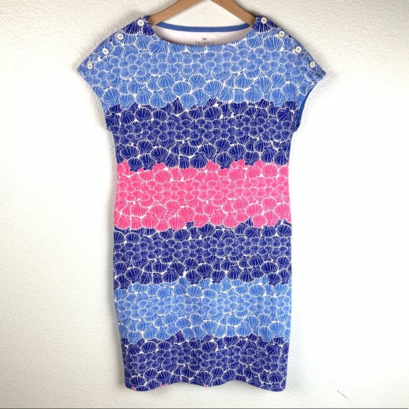 Talbots Dresses & Skirts - Talbots Seashell Print Dress size Small